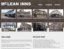 Tablet Screenshot of mclean-inns.com